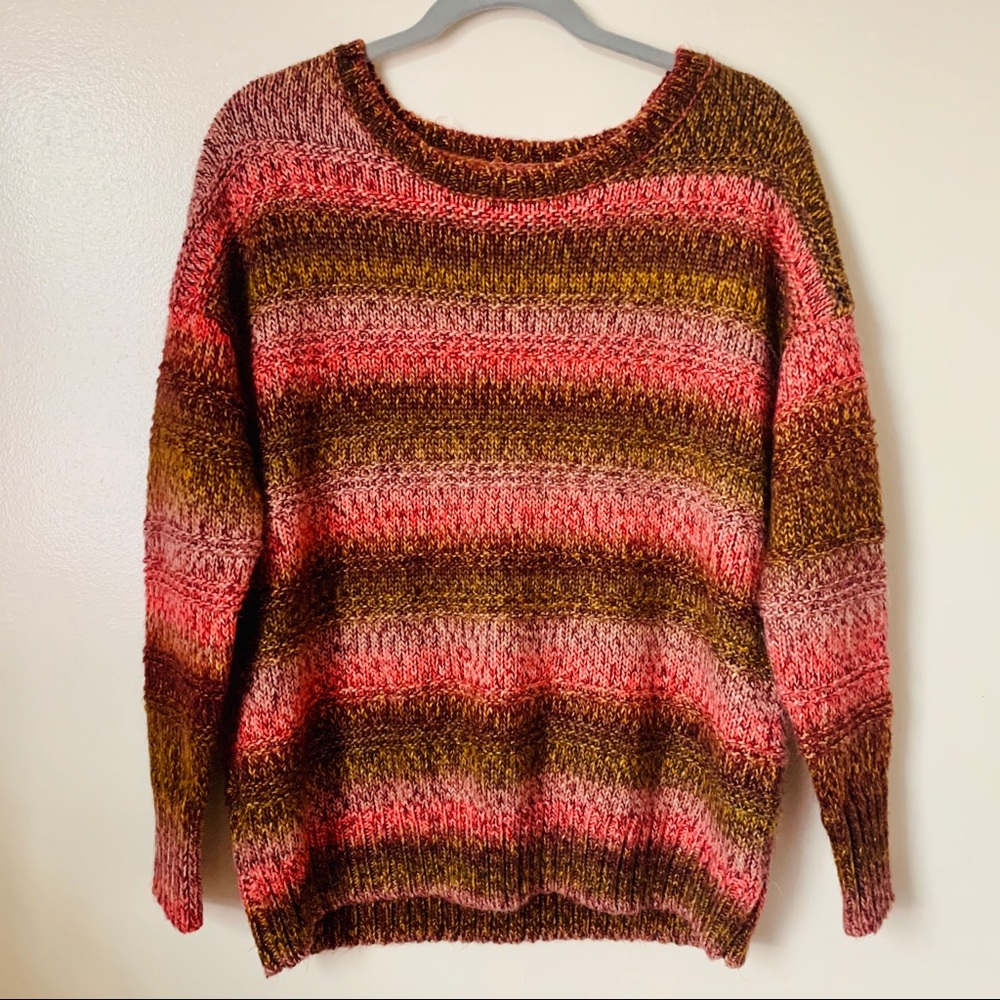 AE Color block Sweater